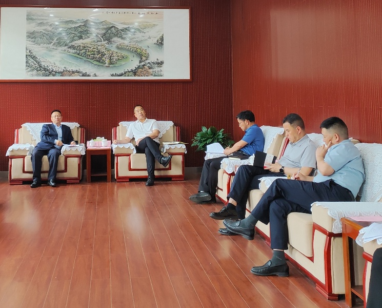 抖圈人生就是博公司赴旬阳市当局拜会旬阳市常务副市长刘仁卫，，，，，，，进行工作座谈